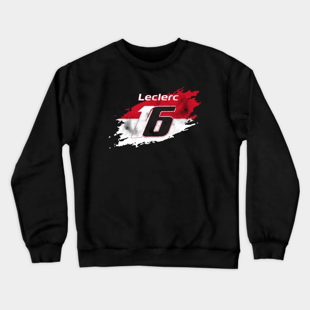 Charles Leclerc_Monacan Flag Crewneck Sweatshirt by F1  Studio7